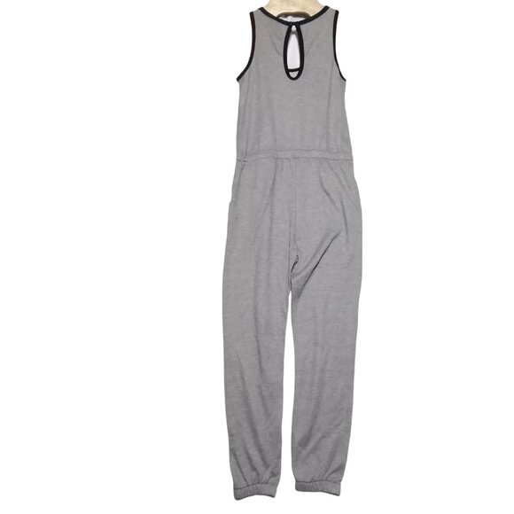 NWT Kandy Karma Women's Terry Jumpsuit Grey Athletic Style Size Small‎ - Picture 8 of 8